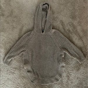 Express Hooded Chenille Sweater